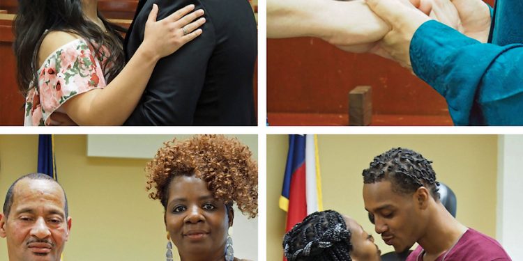 Tying the knot (in time for a weekend honeymoon)