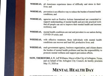 Arlington Mental Health Day