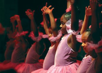 Dancing and educating are done step by step