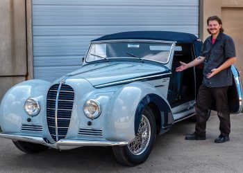 A true French classic: Robert Massengale restored this 1948 Delahaye to near-perfect shape