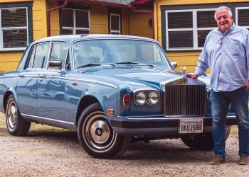 Rolls-Royce cachet: Adlai Pennington got a real bargain when he purchased this classic