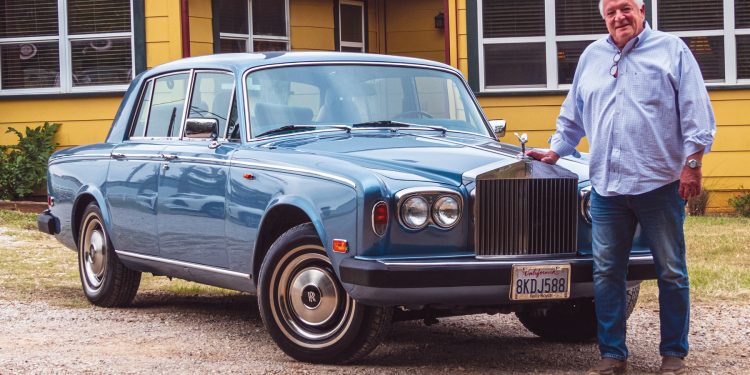 Rolls-Royce cachet: Adlai Pennington got a real bargain when he purchased this classic