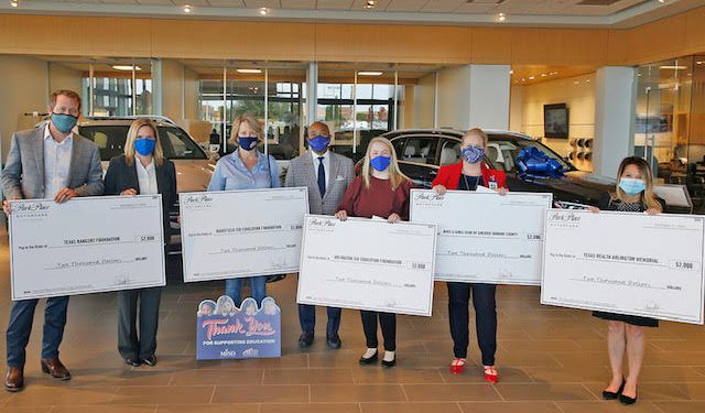 $10,000 DONATED TO NON-PROFITS SERVING THEIR COMMUNITIES