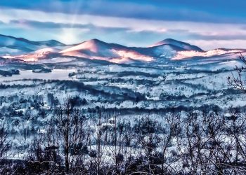 Christmas in the mountains