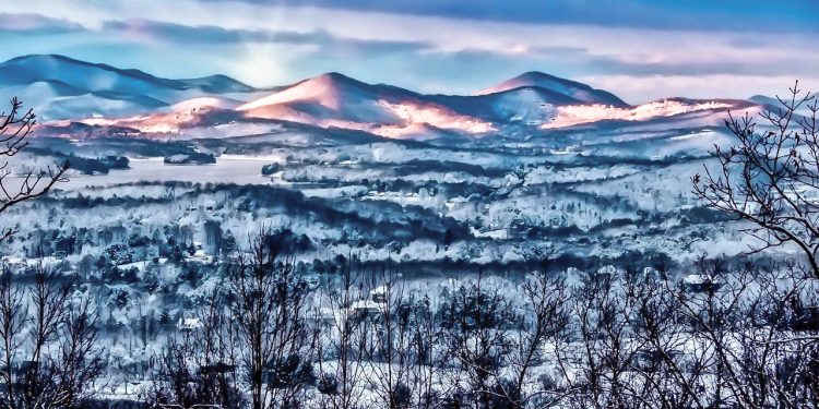 Christmas in the mountains