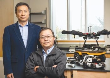 Shouyi Wang and Wei-Jen Lee craft an AI-driven deterrent to fire ants