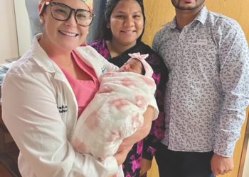 Delivering babies is always special