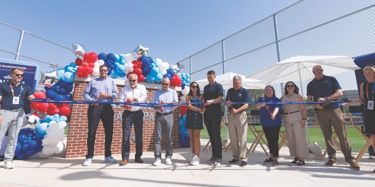 Arlington’s Senter Park Officially Reopens as MLB | Texas Rangers All-Star Legacy Park
