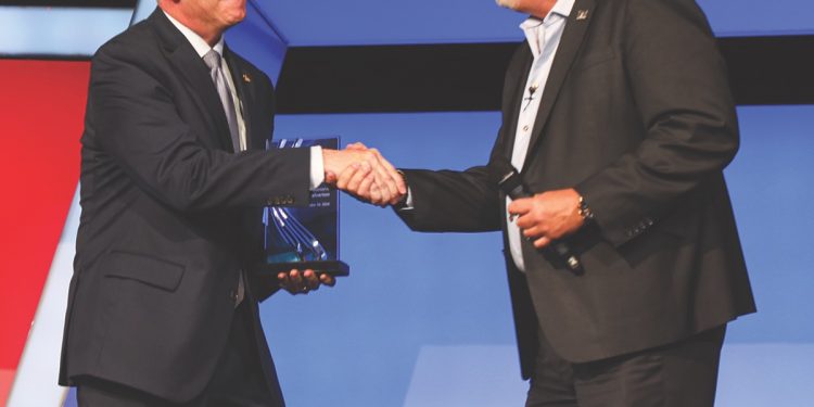 Trey Yelverton receives prestigous award