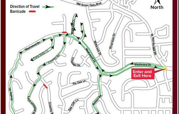 Interlochen Christmas Lights 2025