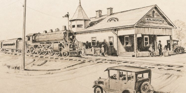 Founded Along the Rails: How July 1876 Changed Arlington Forever