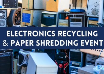 City Hosts Paper Shredding, Electronics Recycling Event Oct. 3, 2026
