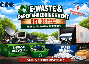City Hosts Paper Shredding, Electronics Recycling Event Rescheduled to Oct.31.
