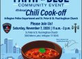 National Faith & Blue Community Event- 4th Annual Chili Cook-off